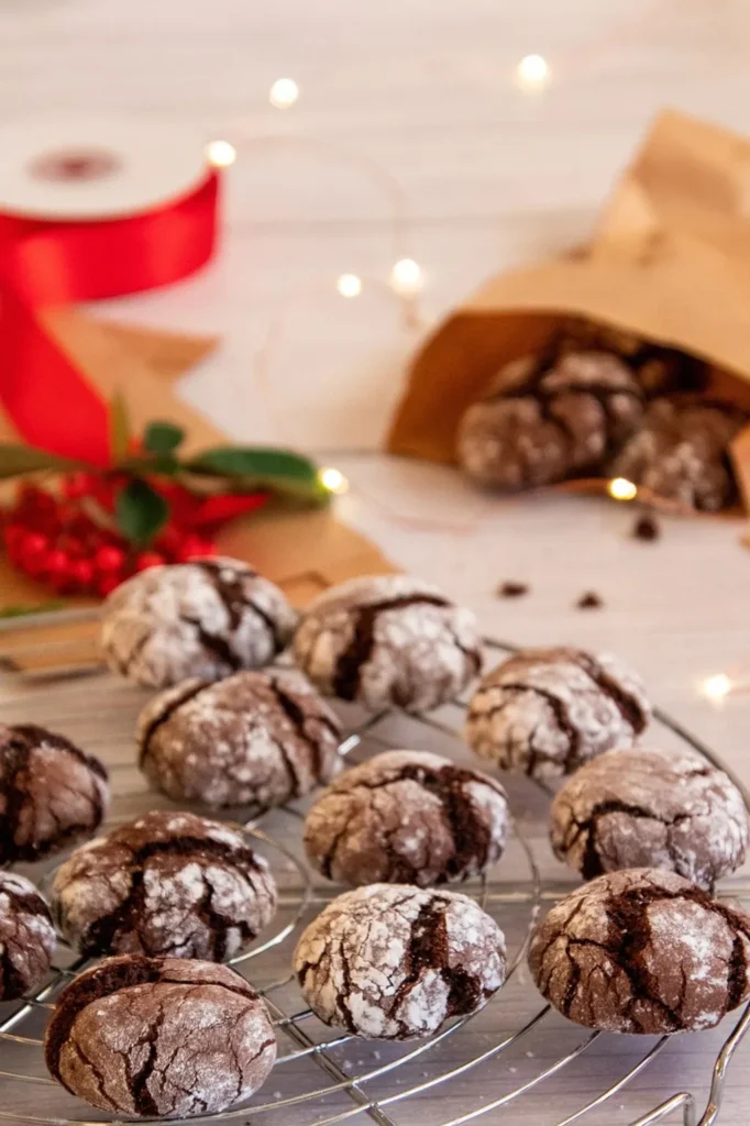 When it comes to classic Christmas cookie recipes, few can rival the timeless charm and universal appeal of chocolate crinkle cookies.