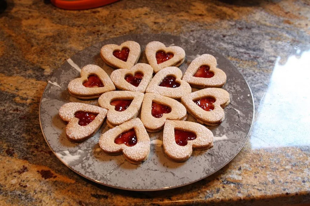 Linzer cookies are as beautiful as they are delicious